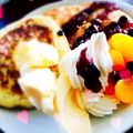 みっふｨ's cooksnap of when they made フルーツ ホットケーキ.