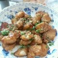 新美fam's cooksnap of when they made 鶏胸肉＊プリプリ照り焼き丼.