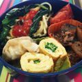 えんぞぅくん's cooksnap of when they made 玉子焼き、オクラ入♪お弁当おかずにも♪.