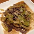 クックZDHF2Z☆'s cooksnap of when they made セロリと牛肉の炒め物.