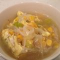 makikoyoga's cooksnap of when they made お手軽もやしスープ.