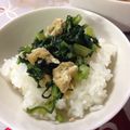 タマリュウ's cooksnap of when they made かぶの葉ふりかけ.
