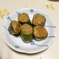 ran_chan's cooksnap of when they made 食べやすいピーマンの肉詰め.