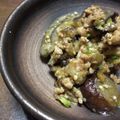 こうへい1206's cooksnap of when they made 鶏挽肉とナスの簡単炒め.