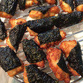 くろくろくらくろすけ's cooksnap of when they made すりおろしレンコン揚げ✿のり付き.