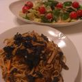 akkoya's cooksnap of when they made 簡単　キノコの和風パスタ（梅風味）.
