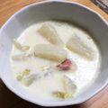 みちゃコ's cooksnap of when they made カブとベーコンの豆乳スープ.