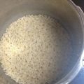 ひみつだよ's cooksnap of when they made 玄米の炊き方☆圧力鍋ですぐ炊けます.