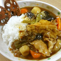 まるピメ子's cooksnap of when they made 和風厚揚げカレー.