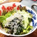 さきっちょ57's cooksnap of when they made わかめとじゃこのねぎサラダ.