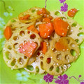 ワタガシ's cooksnap of when they made 蓮根と人参のきんぴら.