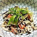 yukiko226's cooksnap of when they made 食物繊維たっぷり♪根菜とひじきのサラダ.