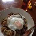 雪☆花's cooksnap of when they made ☆少しだけ残ったカレーで炒めご飯☆.