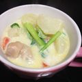 ジンジャエ-ル's cooksnap of when they made カブとソーセージの白味噌ミルクスープ.