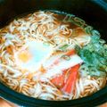 ＊＊みぃ's cooksnap of when they made ✿力餅＊鍋焼きラーメン✿.