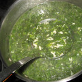 nen_acco's cooksnap of when they made モロヘイヤの☆エジプト風スープ.