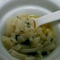 chokomashu's cooksnap of when they made 美味しいだし汁のうどん☆離乳食.
