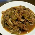 こはみおのママ✩'s cooksnap of when they made 牛肉のなす玉煮っかえし.