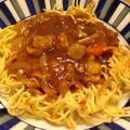 もうらん's cooksnap of when they made カレー餡掛け焼きそば.