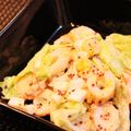 Dellaたん's cooksnap of when they made レタスと竹輪の卵サラダ.