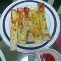 めーこ先生's cooksnap of when they made アボカドとエビのおしゃれな春巻き〜☆.