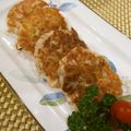 kana叶's cooksnap of when they made ✿もっちり♥シャキシャキ♬長芋のおやき✿.