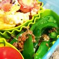 ぶ〜こ♡'s cooksnap of when they made お弁当に! ピーマンのおかか和えレンジで.