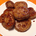 popoliva's cooksnap of when they made 蓮根の挟み焼き.
