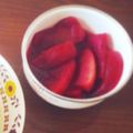 kyon1213's cooksnap of when they made ♡赤ワインのりんごちゃん♡.