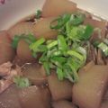 iomanma's cooksnap of when they made ☆大根と鶏皮のﾄﾛﾄﾛ煮☆.