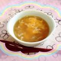 なゆほ's cooksnap of when they made レンジで時間短縮☆オニオンスープ.