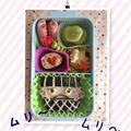 こはるぴこり's cooksnap of when they made キャラ弁　妖怪ウォッチ　ムリカベ.