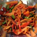 ぷりまどんなにゃん's cooksnap of when they made ピーマンとニンジンの塩昆布和え.