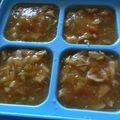 tameta's cooksnap of when they made 離乳食中期＊ささみに野菜あんかけ☆.