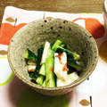 chocola905's cooksnap of when they made 簡単和風☆キュウリと長芋の和え物.
