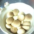 りえあらちゅー's cooksnap of when they made サクサクほろほろ♡♡たまごボーロ.