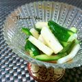 inyako's cooksnap of when they made キュウリの甘辛中華風漬物.