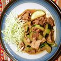 nammy's cooksnap of when they made ご飯ススム♡豚肉とズッキーニの簡単おかず.