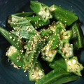 ぽかふぇ's cooksnap of when they made おくらのごま和え✿.