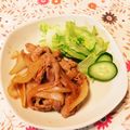 むちむちびあん's cooksnap of when they made ウチの生姜焼き.