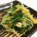 プニョちゃま's cooksnap of when they made 水菜きゅうり油揚げの胡麻和え☆.