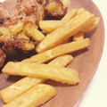 mikkosann's cooksnap of when they made から揚げ粉deじゃがいものから揚げ♪.