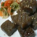 ちゃん◎'s cooksnap of when they made 簡単！こんにゃくのコロコロステーキ.