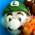 samninamom's cooksnap of when they made キャラ弁♪ルイージ♪@スーパーマリオ☆.