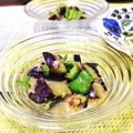 haruるんるん♪'s cooksnap of when they made 塩りんごで♪茄子ピー๑爽やか炒め✿.