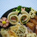 ニャンた's cooksnap of when they made お弁当の定番！ちくわの梅シソ巻き.