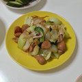 クック825WT4☆'s cooksnap of when they made チンゲン菜 長ネギ 玉ねぎの 塩炒め！.