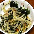もも1002's cooksnap of when they made 超簡単！茹でるだけ！もやしわかめサラダ.