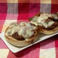 じょこ's cooksnap of when they made しかられマフィン？ブタキムチーズ.