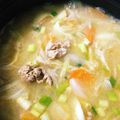 きりちゃん大好きママ's cooksnap of when they made 残ったキャベツで☆豚汁.